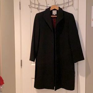 Anne Klein wool 3/4 length coat